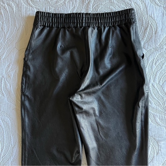 SPANX - Leather-Like Jogger - Black - Picture 10 of 13